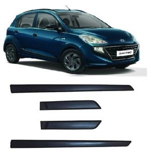 Side Door Beading Door Protector Accessories for Santro New (2018) Black
